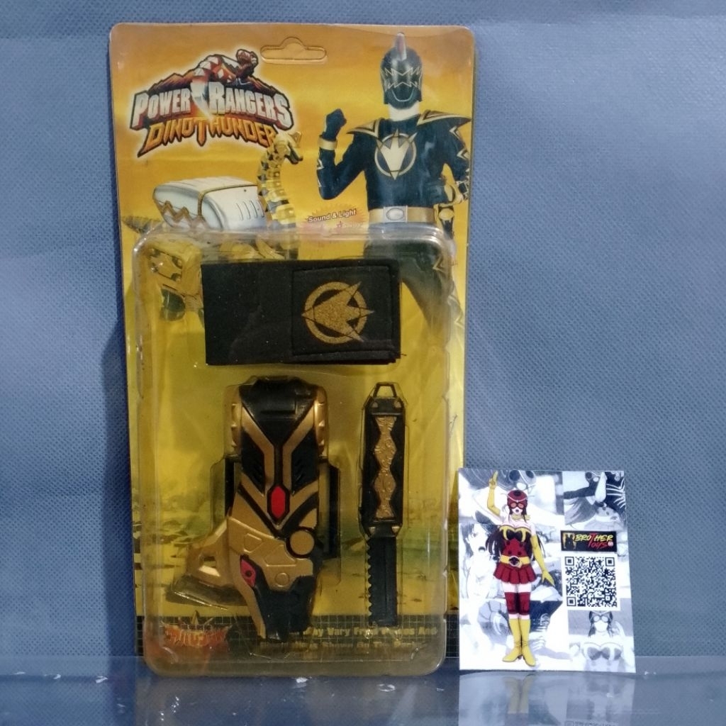 DX Brace Changer Abaranger Power Ranger Dino Thunder Black Ranger Bootleg ver