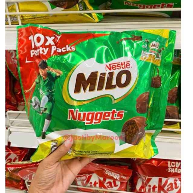 Milo Nugget Malaysia - Isi 10 pack