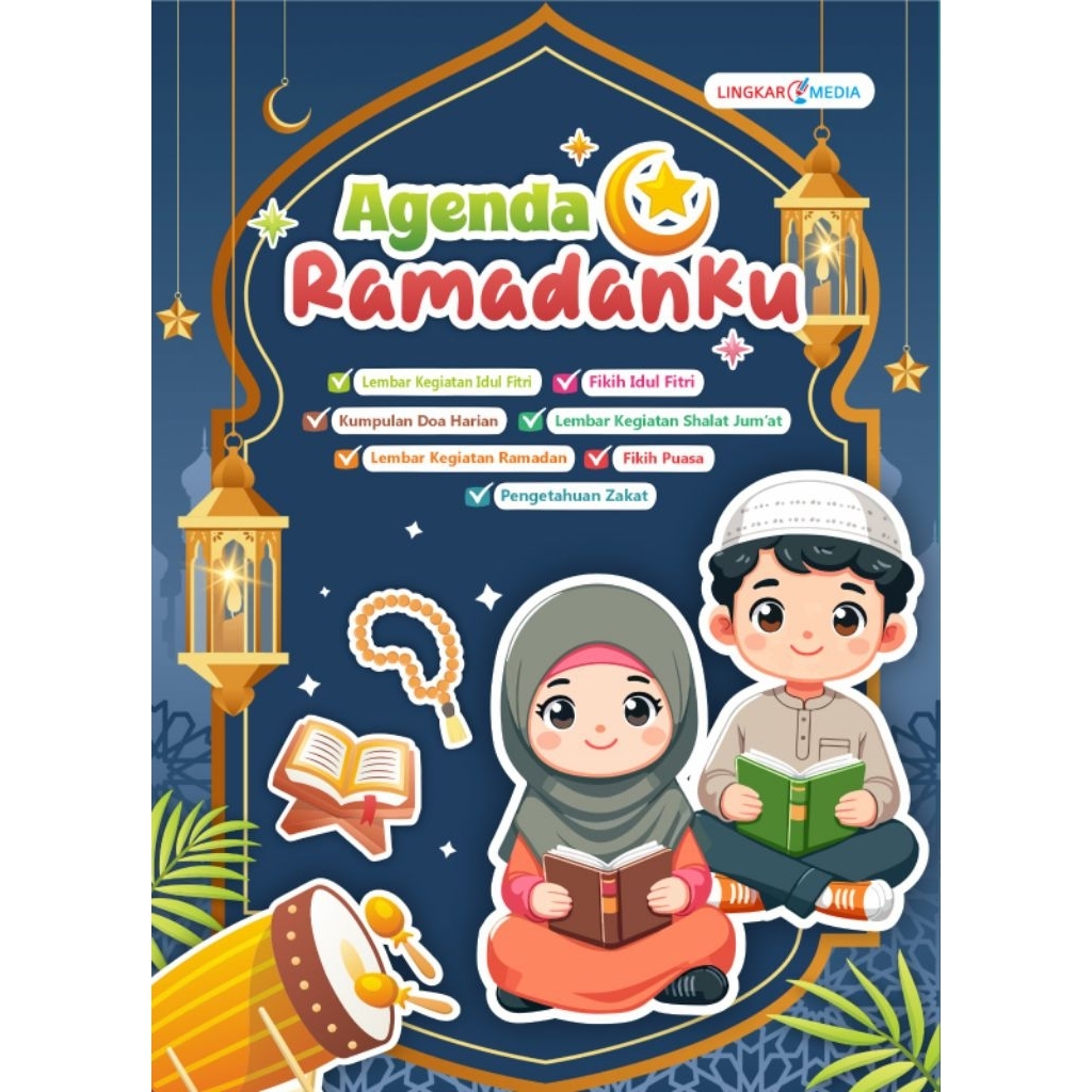 Buku Anak Agenda Ramadhan Ku - Kegiatan Bulan Ramadhan Lingkar Media