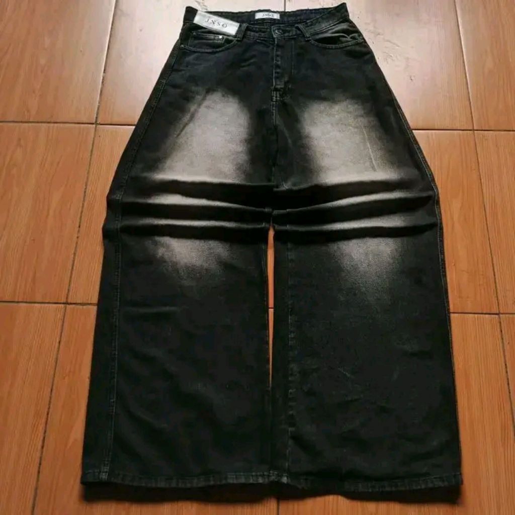 Baggy Jiniso Black Washh