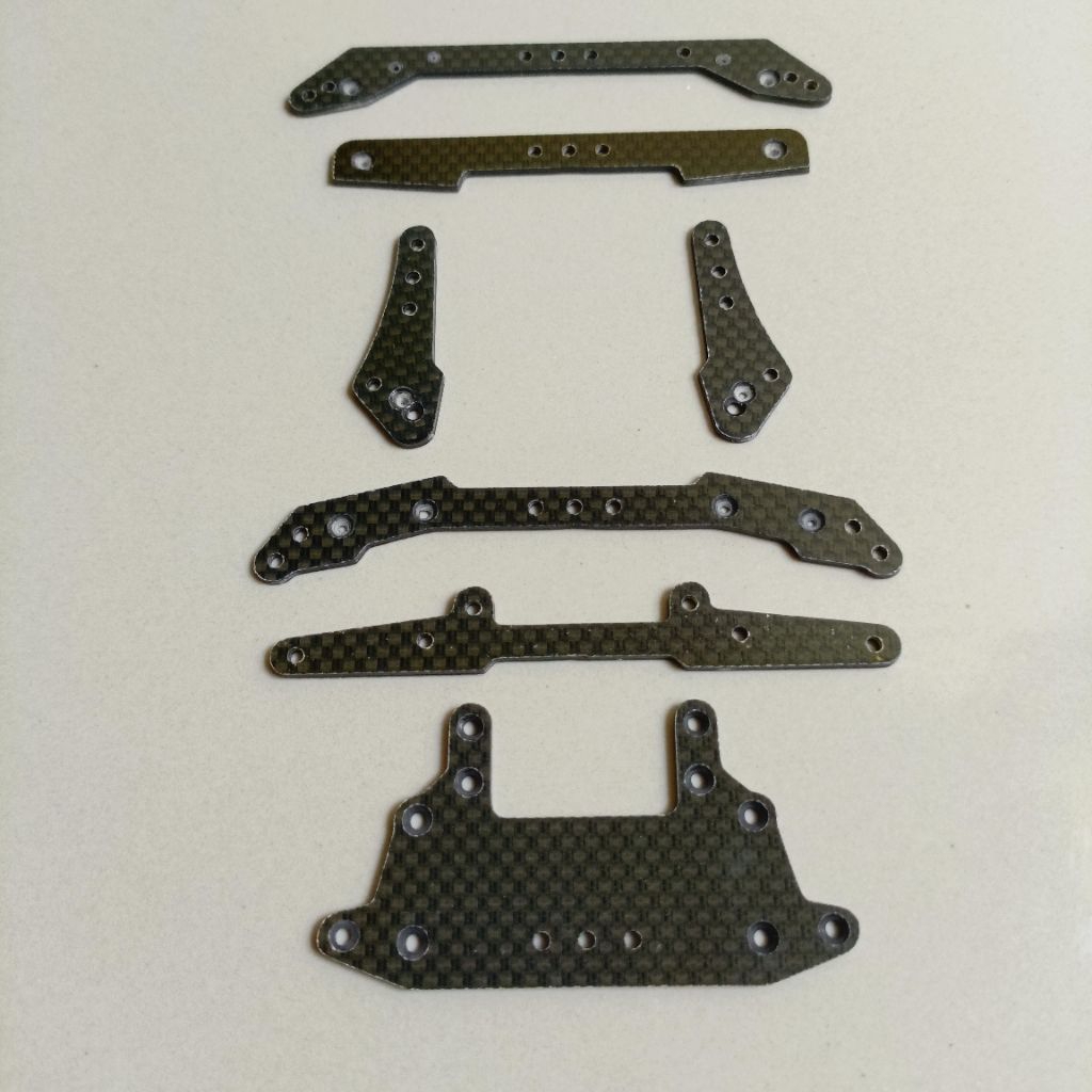 Bemper Tamiya SFM Chassis Set Kevlar (ada bautnya)
