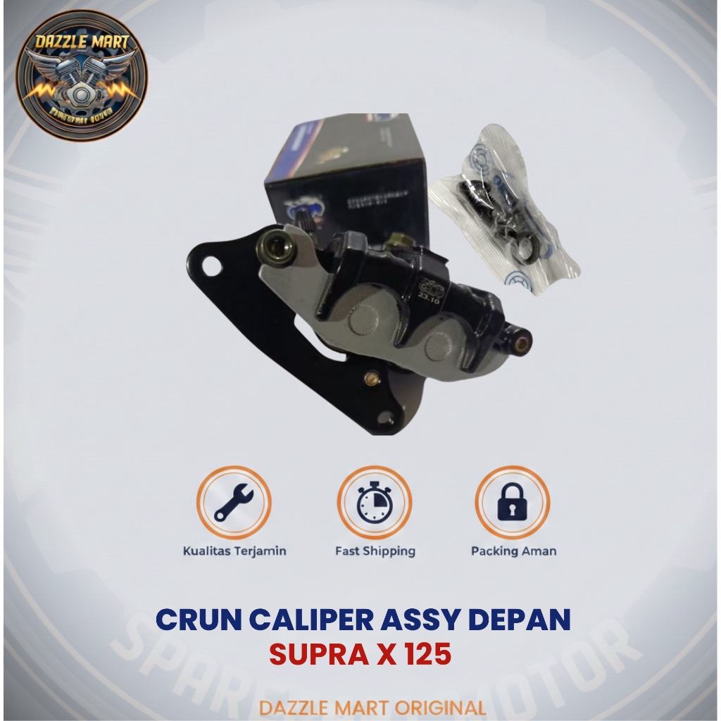Caliper Rem Depan CRUN Supra X 125 – Caliper Assy Depan