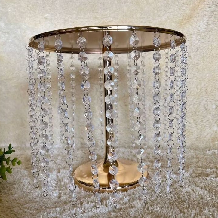 Dulang Kristal Rumbai Gold – Dulang Hantaran Mewah Elegan