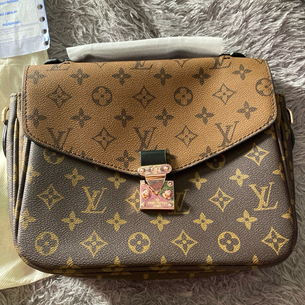 Preloved Bag LV Metis Monogram Reverse