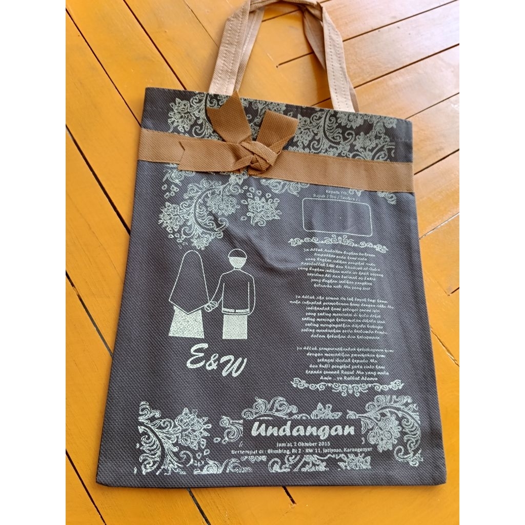 UNDANGAN CUSTOM UNDANG PERNIKAHAN UNIK TAS UNDANGAN PERNIKAHAN TAS UNDANGAN