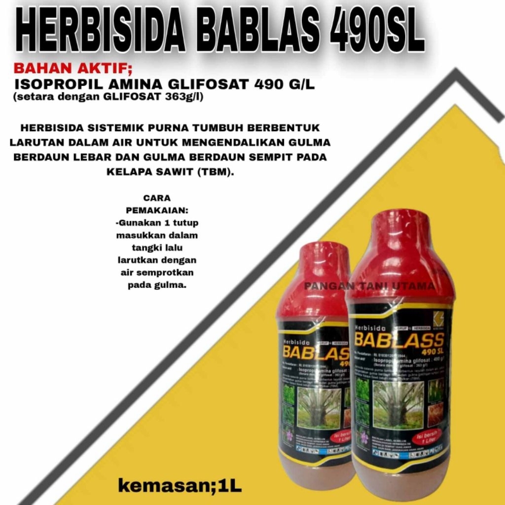 HERBISIDA BABLAS 490SL 1L