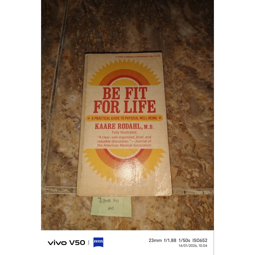 Buku Be fit for life/Rodahl