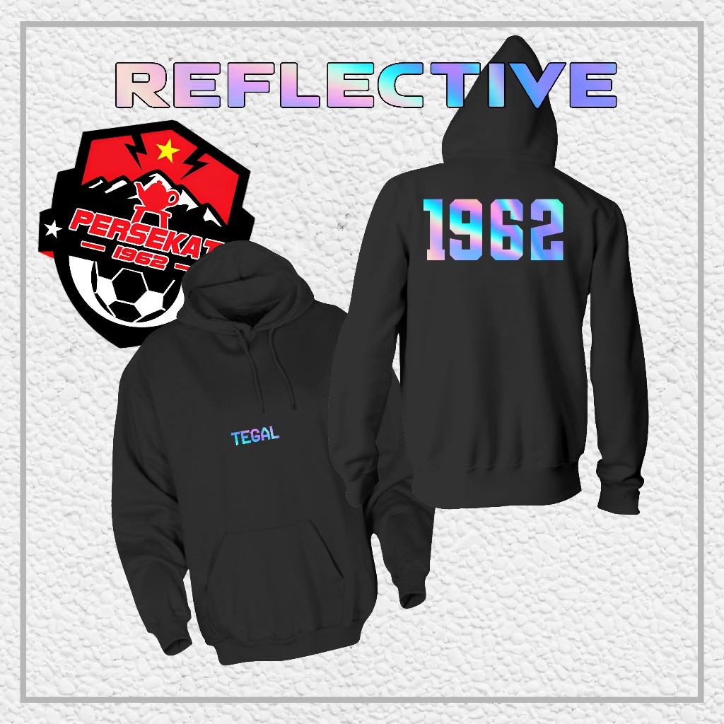 Hoodie Jaket PERSEKAT Tegal "Tegal Reflektif" // Jaket Supporter / Hooligans