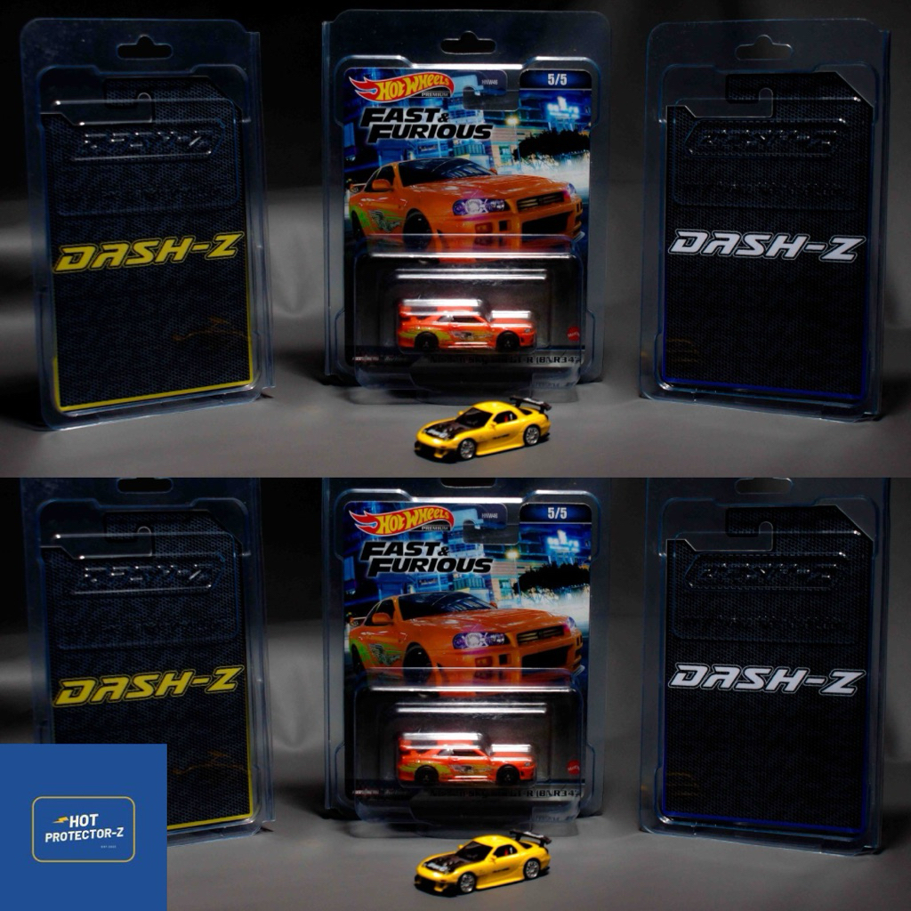 Blister Protector HotWheels Premium (PLATINUM SERIES DASH-Z)