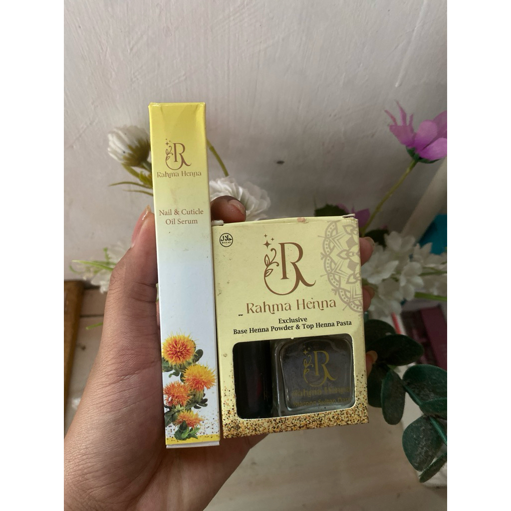 Rahma Henna maroon sultan