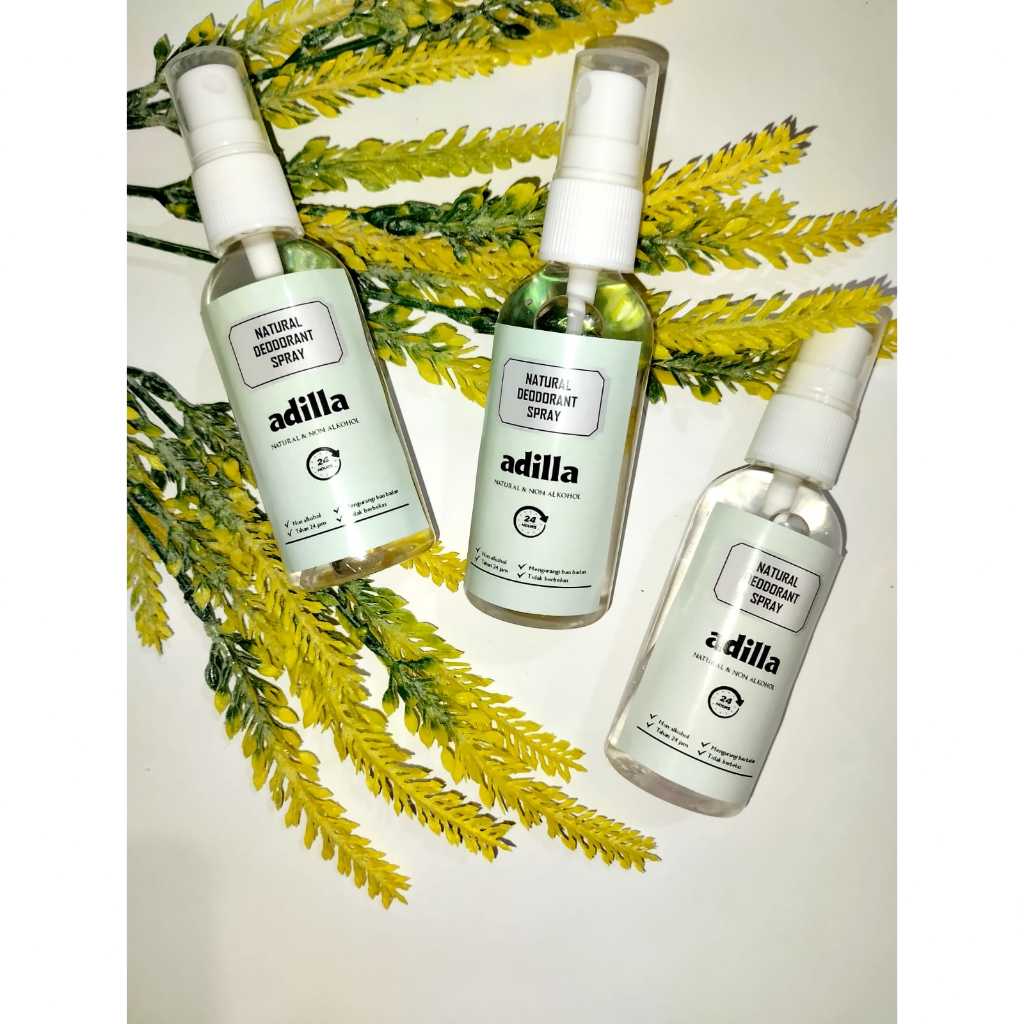 DEODORANT SPRAY ADILLA ANTI BASAH ANTI BAUK ANTIPERSPIRANT  DEODORANT ALAMI DEODORANT ANTIPERSPIRANT