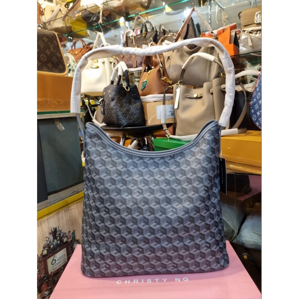 CHRISTY Hobo Large Tas Wanita Shoulder Bag Tas Kerja Besar Laptop