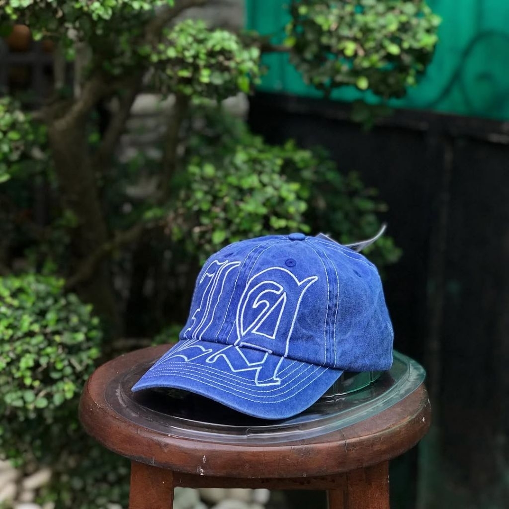 Cotton on L.A Washed Cobalt Blue Cap BNWT ORIGINAL BARANG RESMI STORE