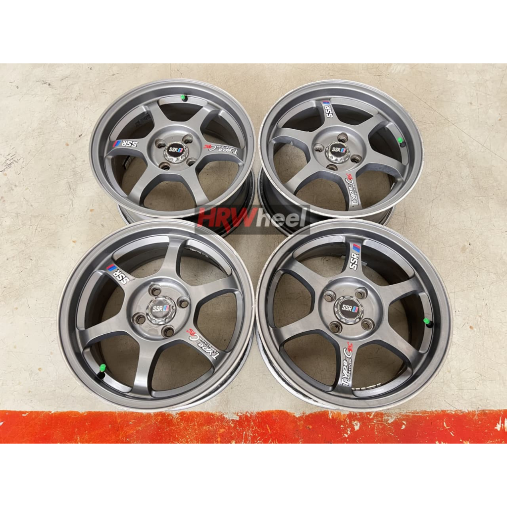Velg Bekas SSR Ring 15 Pcd4x100 Buat Sigra Calya Brio Yaris Vios