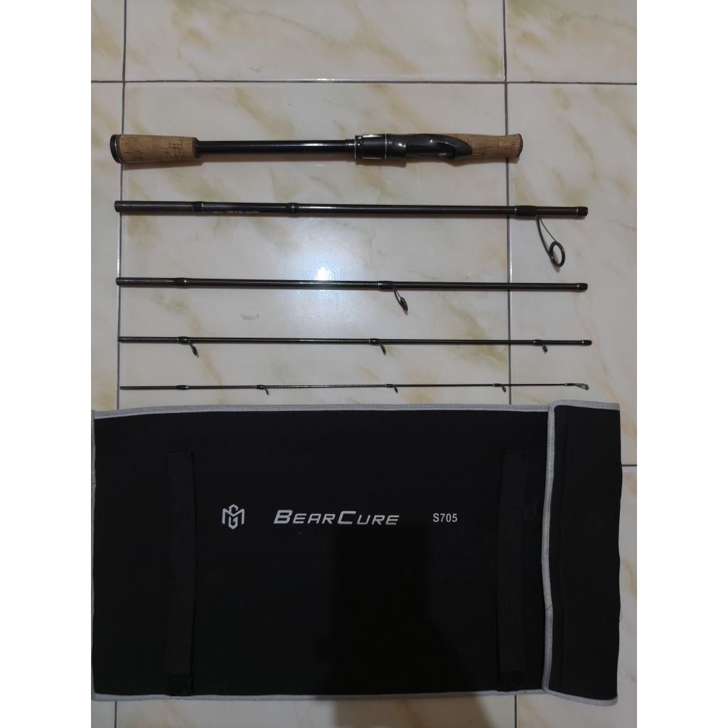 joran travel rod bearcure 705