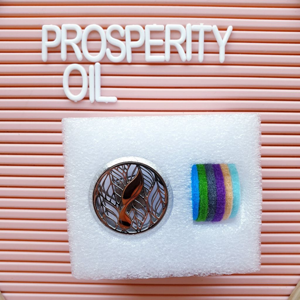 Ready Stock Young Living Car Vent Diffuser Rose Gold