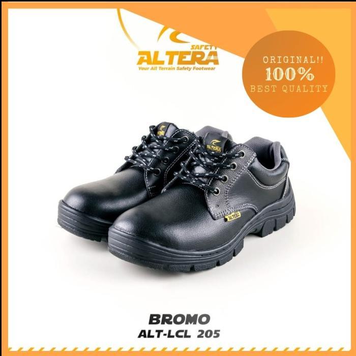 Sepatu Safety Altera Bromo ALT-LCL 205 Original - Safety Shoes Pria Low Cut Bertali SNI
