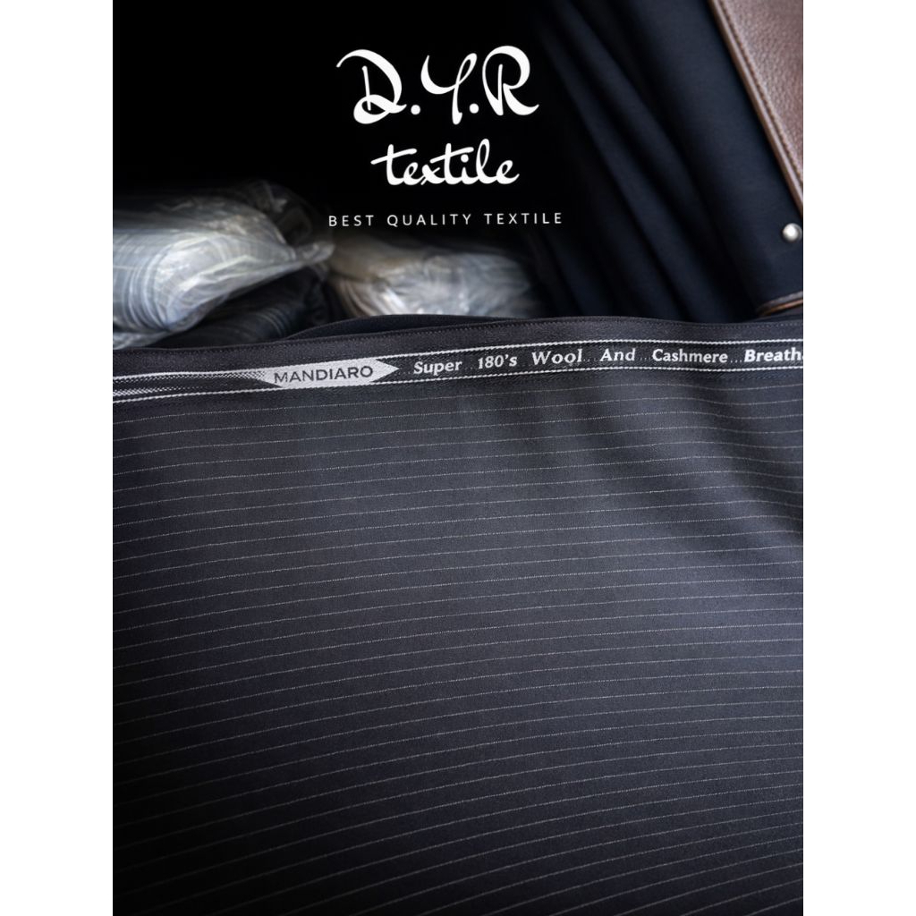 DYR Textile | Bahan Celana dan Jas Premium Motif Salur