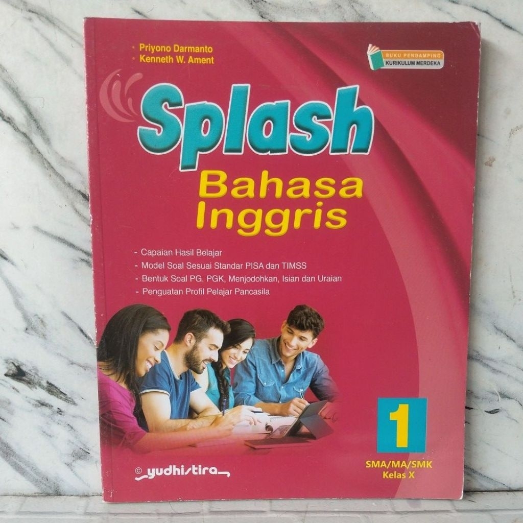buku baru Splash bahasa Inggris kelas 10 SMA