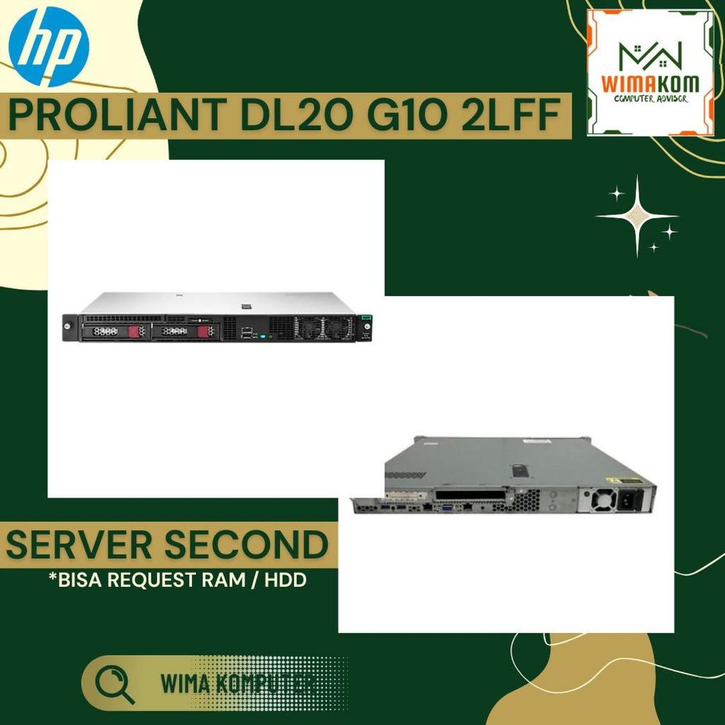HPE Proliant DL20 Gen 10 Mikrotik Intel Xeon E-2236 RAM 16GB (N)