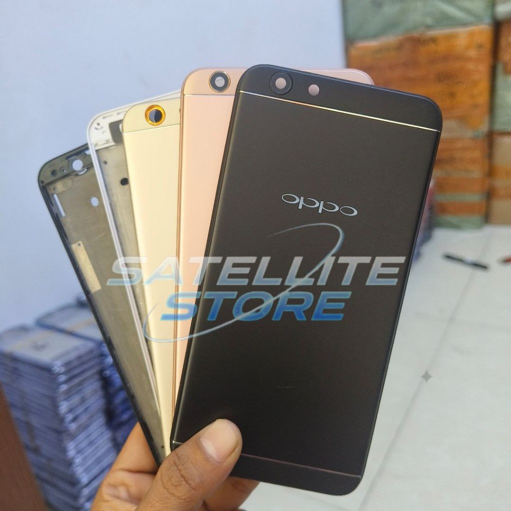 Backdoor Casing Housing OPPO F1S A59 A1601 CPH1601  Back Cover Tutup Belakang Kesing + Frame Lcd