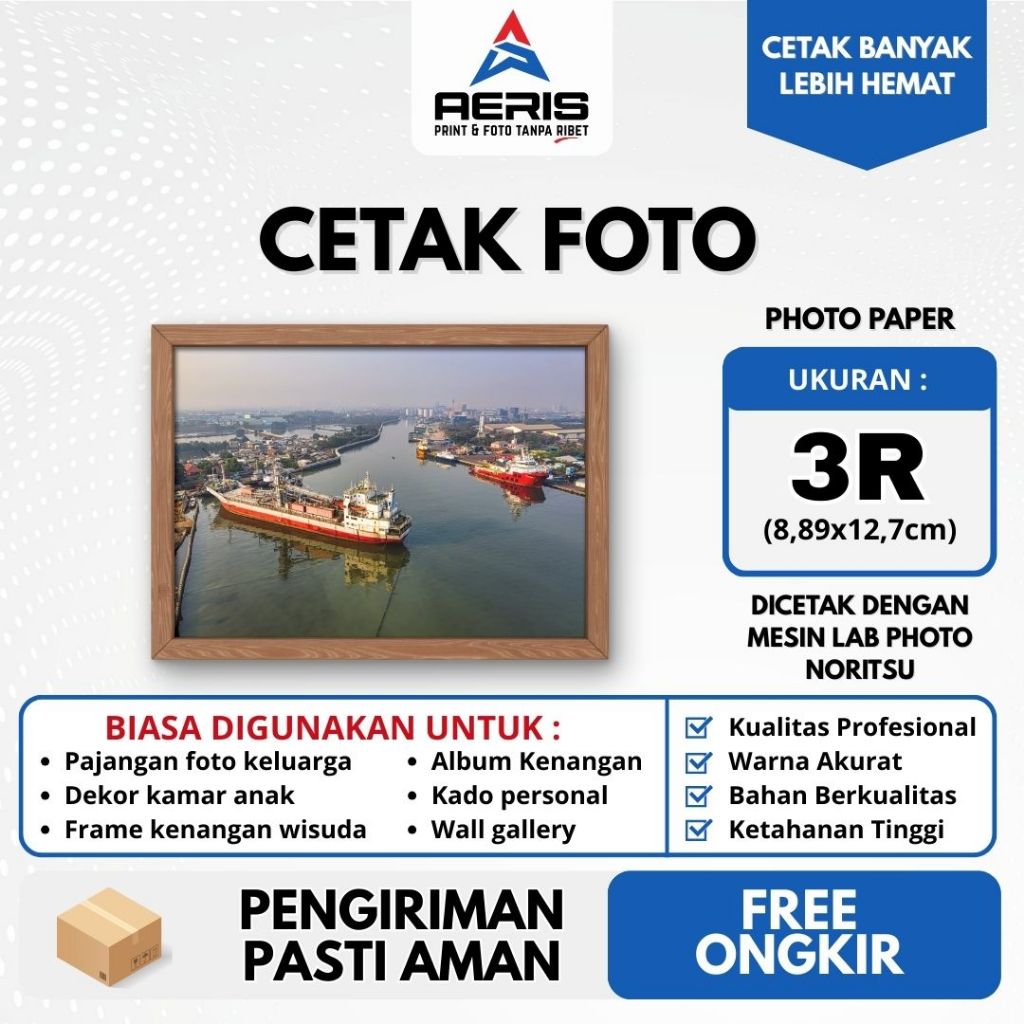 Cetak Foto 3R 4R dengan Mesin Lab Photo