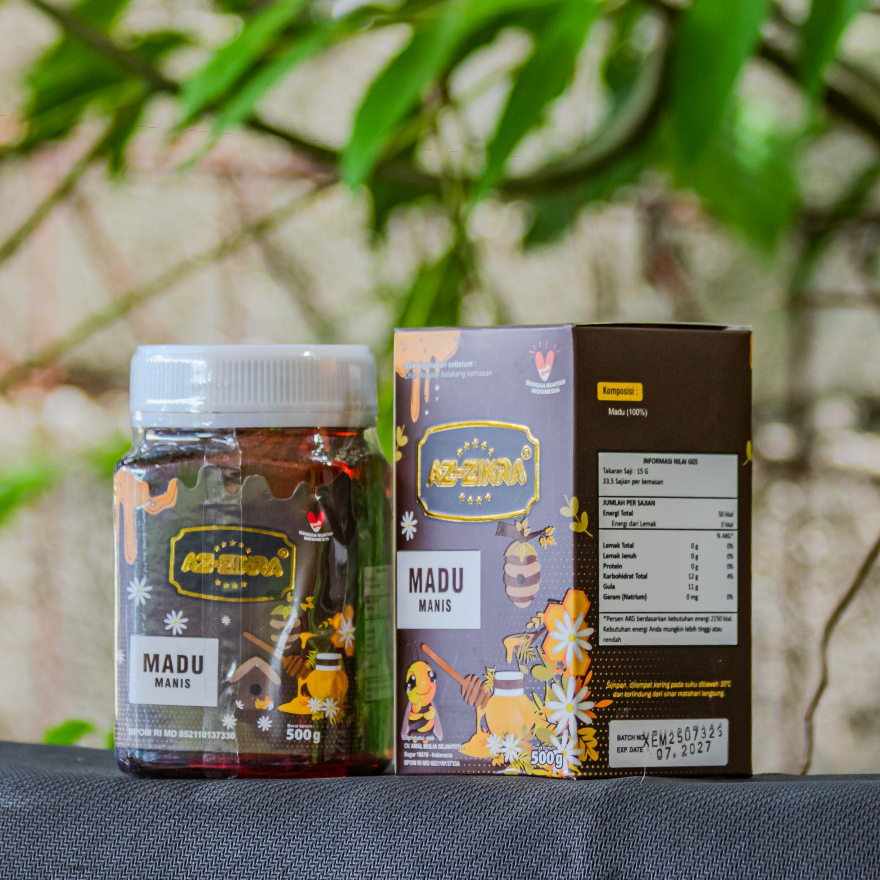 Madu Az-Zikra Az Zikra AzZikra Herbal Super 500gr Asli Original