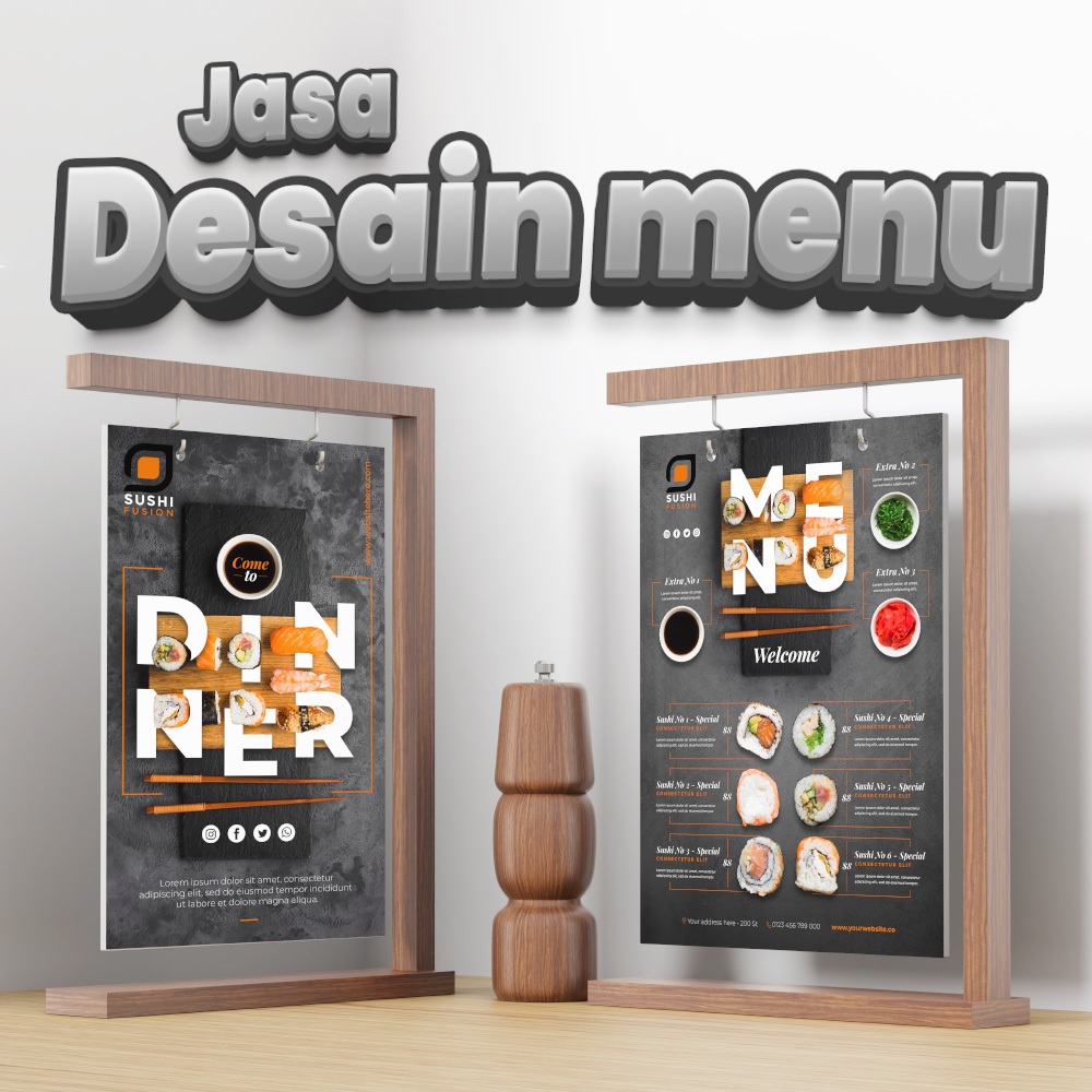 Jasa Desain Menu | Daftar Menu | Desain Menu Makanan | Desain Menu Minuman | Desain Menu coffeeshop