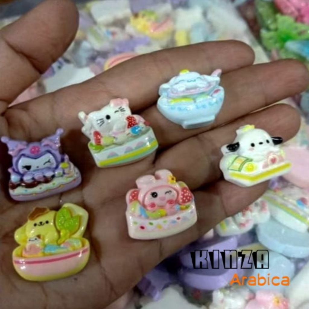 CLAY RESIN DIY KARAKTER MANIK MANIK CLAY KARAKTER ANAK INPOR MIX