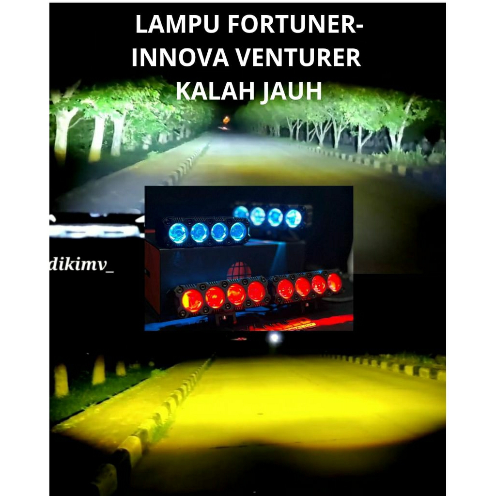 ORIGINAL GALMAN SQL 4 MATA 65 WATT/PCS WITH DEVIL EYES RED OR BLUE