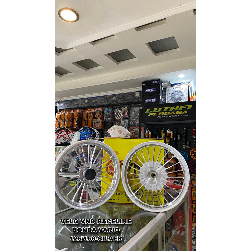 VELG VND RACELINE HONDA VARIO 125/150 SILVER