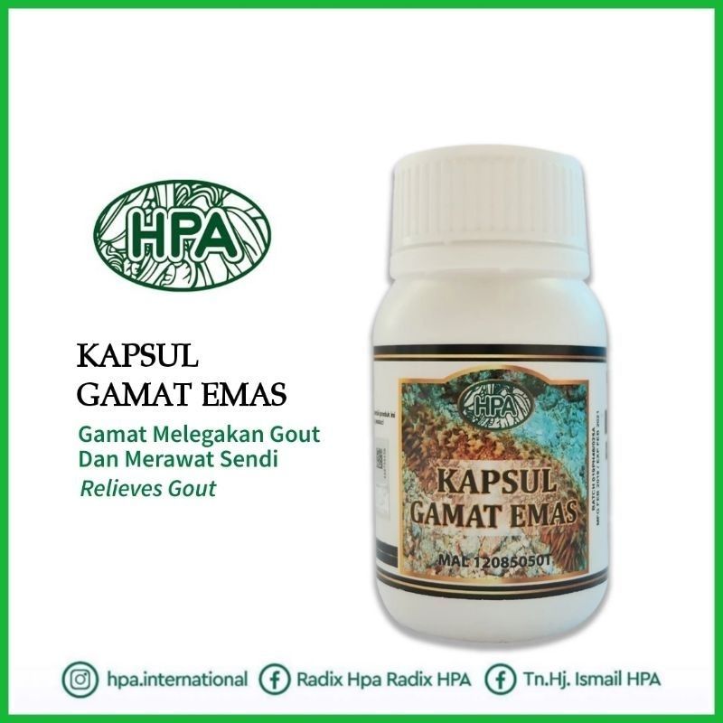 KAPSUL GAMAT EMAS HPA MALAYSIA