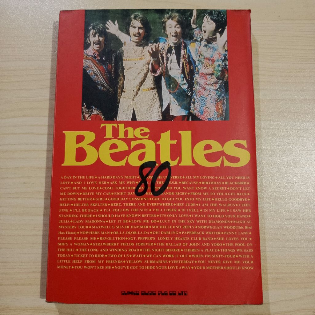 Preloved Buku The Beatles 80