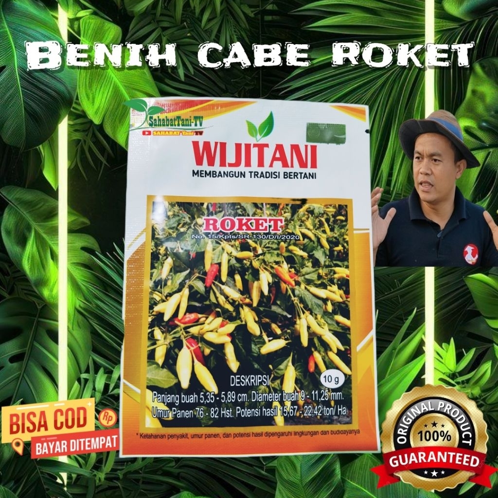 BENIH CABAI RAWIT ROKET 10GR WIJITANI