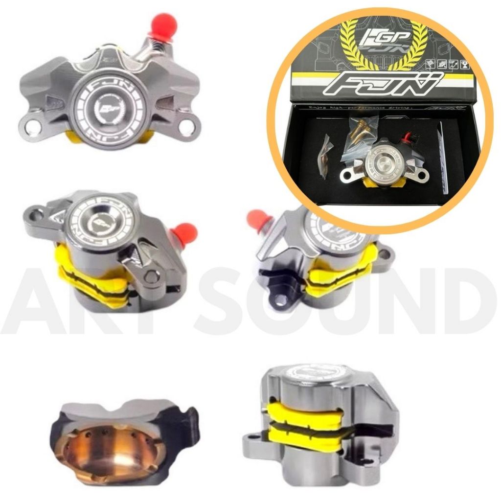 Kaliper FJN GP7R 2P Piston Titanium Original Quality