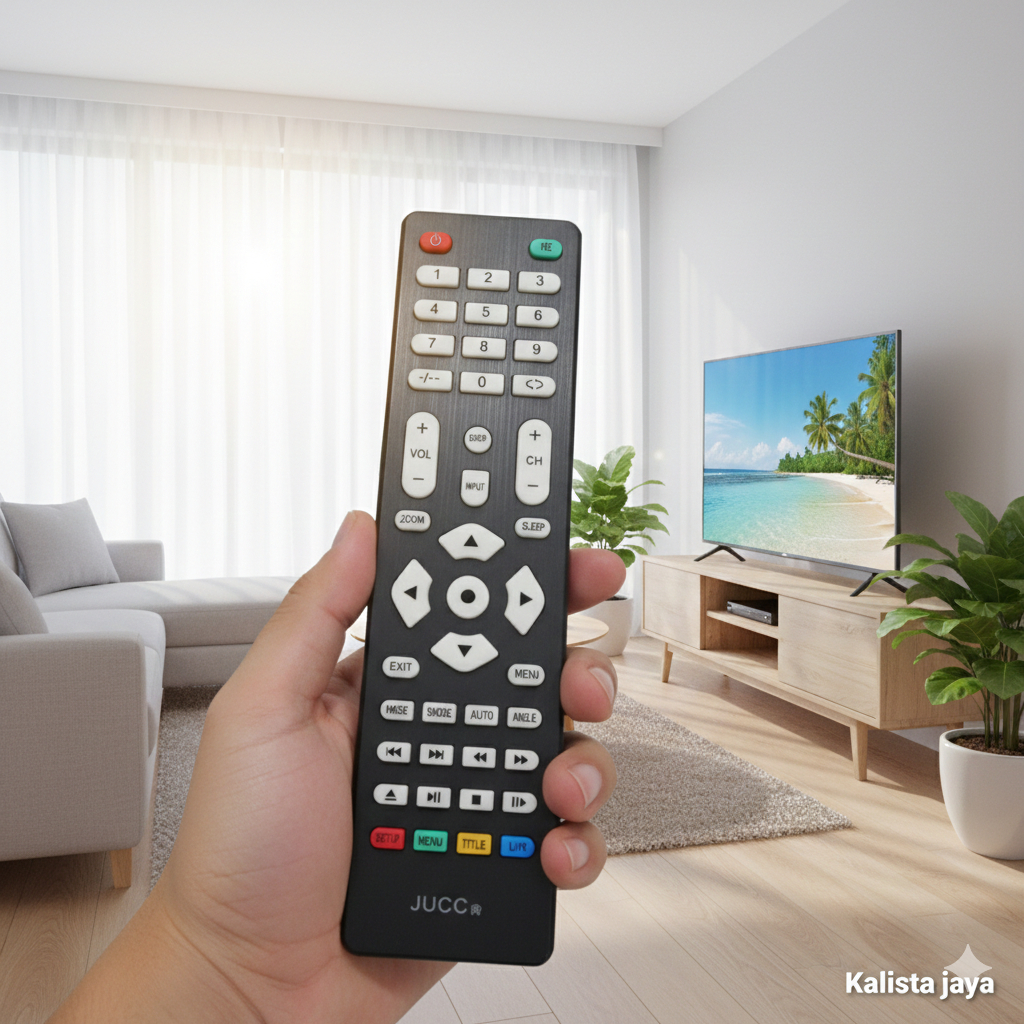 REMOTE REMOT TV JUC AOYAMA CINA LED LCD SEPERTI ORIGINAL