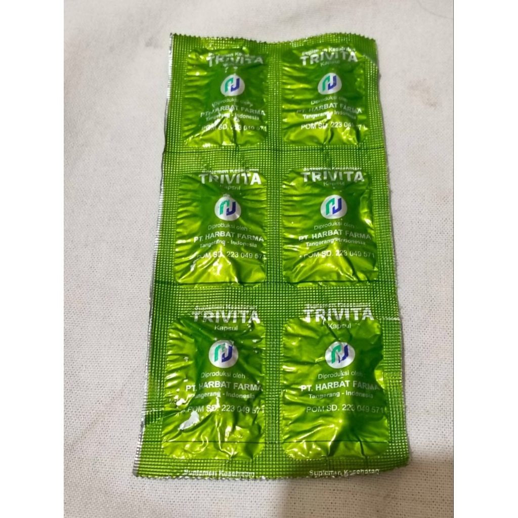 Trivita strip 6 kapsul