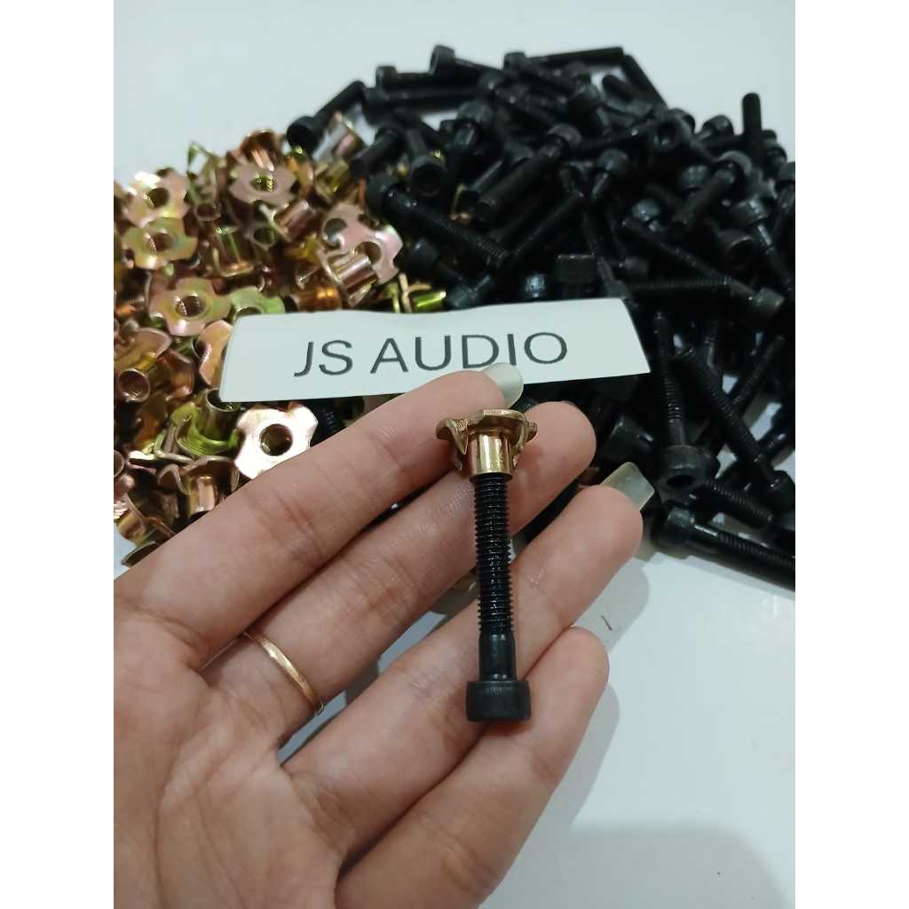 Baut speaker 4-12"  Baut L + mur cakar  m5