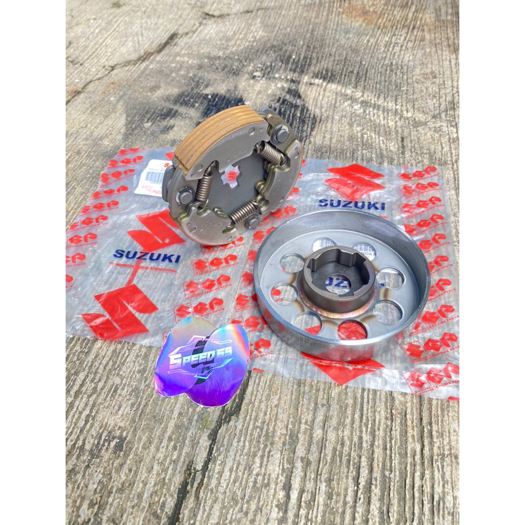 KAMPAS GANDA ASSY + MANGKOK GANDA SUZUKI RC 80 RC 100 BRAVO SPRINT CRYSTAL TORNADO
