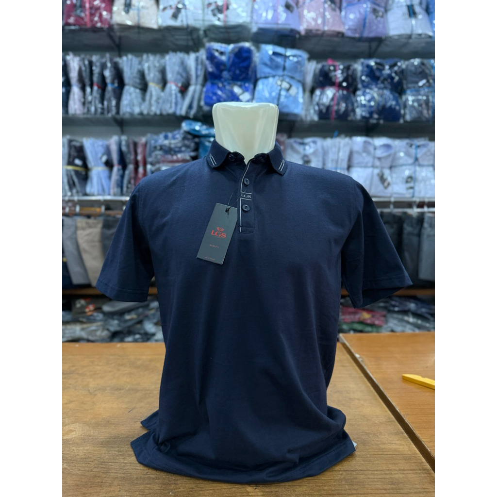 Kaos Kerah LGS Original | Kaos LGS | Baju LGS | Baju Pria | LGS Original