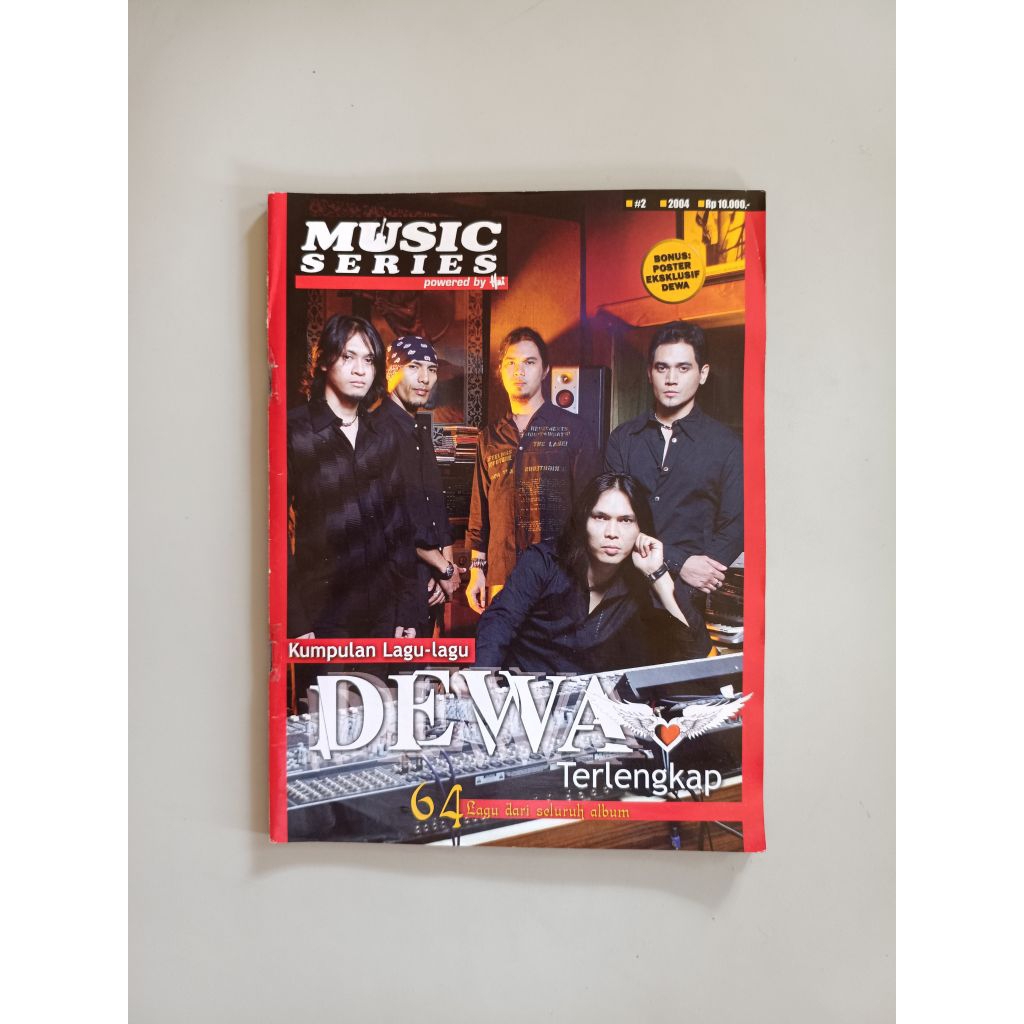 MAJALAH HAI MUSIC SERIES #2 / 2004 EDISI DEWA
