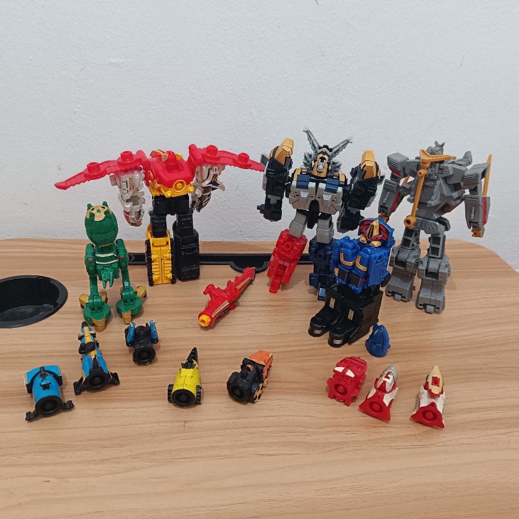 minipla Tensou sentai goseiger set gosei great gosei ground datas hyper ultimate land sea sky brothe