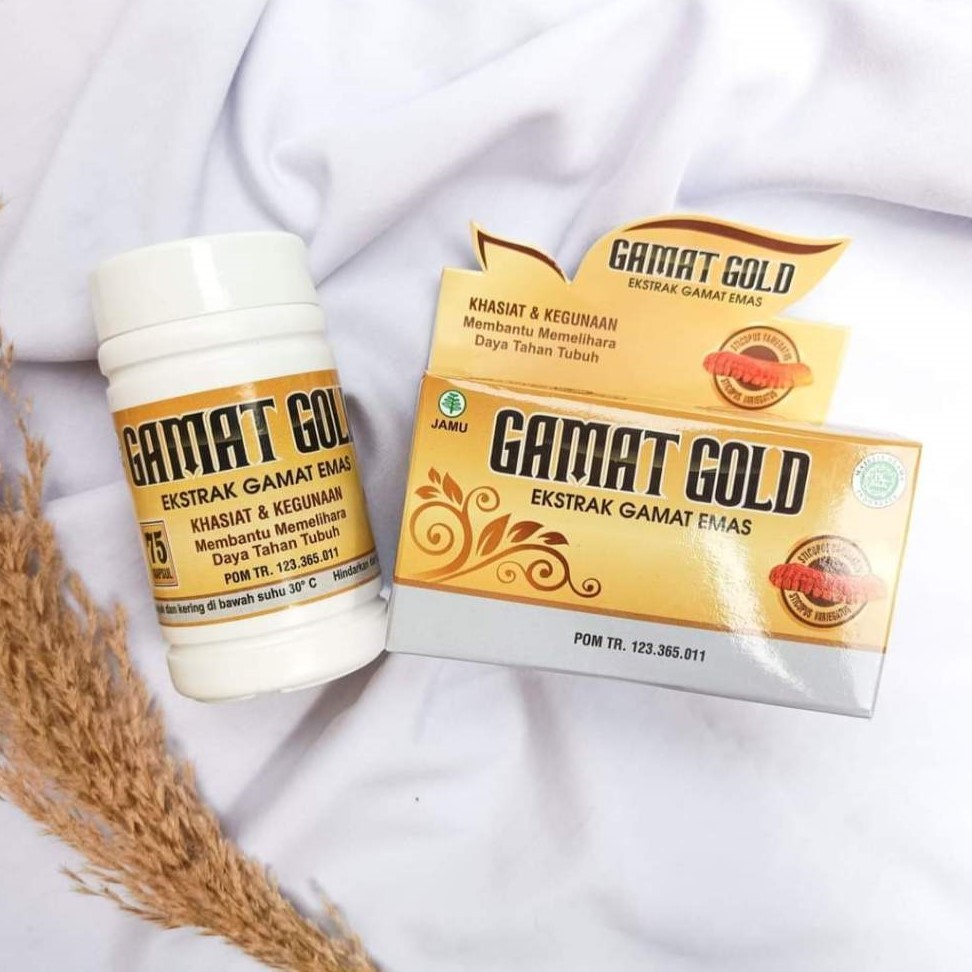 Kapsul Gamat Emas Gamat Gold 75 Kapsul