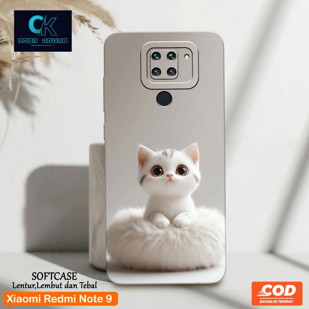 Case Xiaomi Redmi Note 9 Terbaru - Fashion Case Cat Cute - Case Karet - Casing Hp Xiaomi Redmi Note 