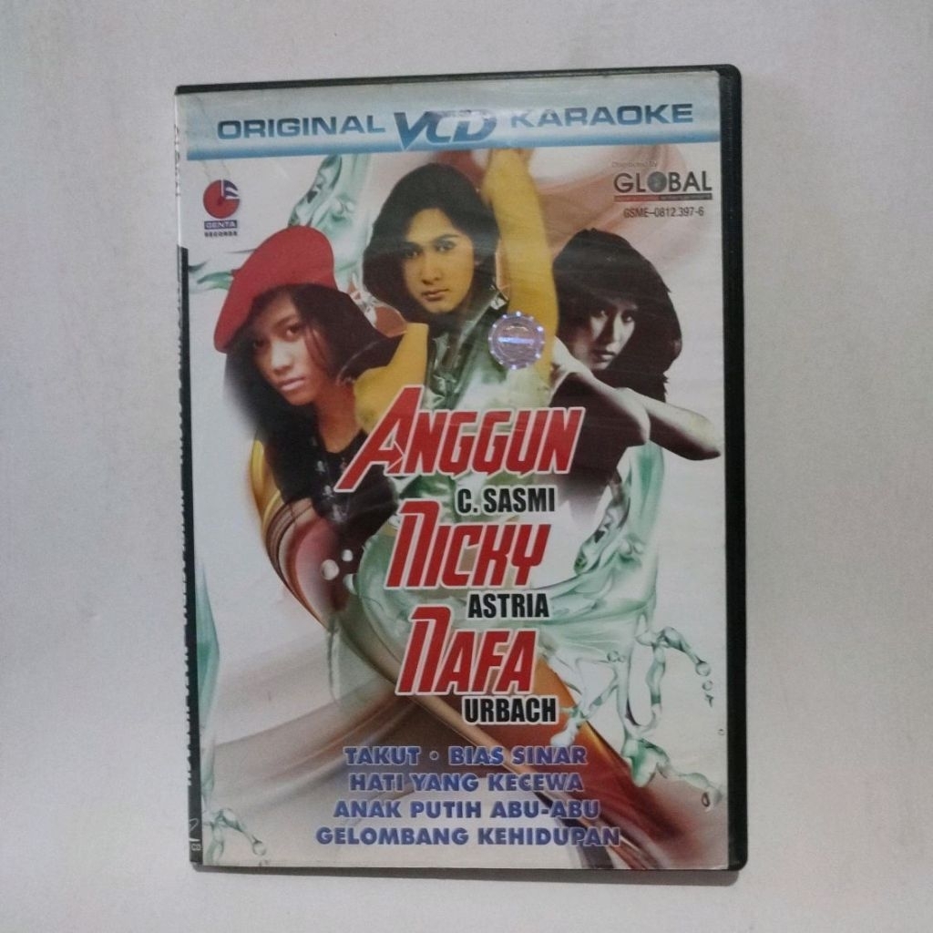 VCD KARAOKE ANGGUN C SASMI NICKY ASTRIA NAFA URBACH