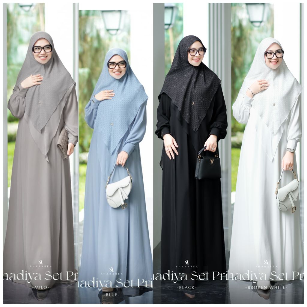 Ashadiya Set Print (Set Syari) by shArarea