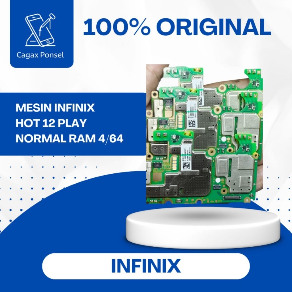 MESIN INFINIX HOT 12 PLAY KODE X6816 NORMAL FRESH BERGARANSI