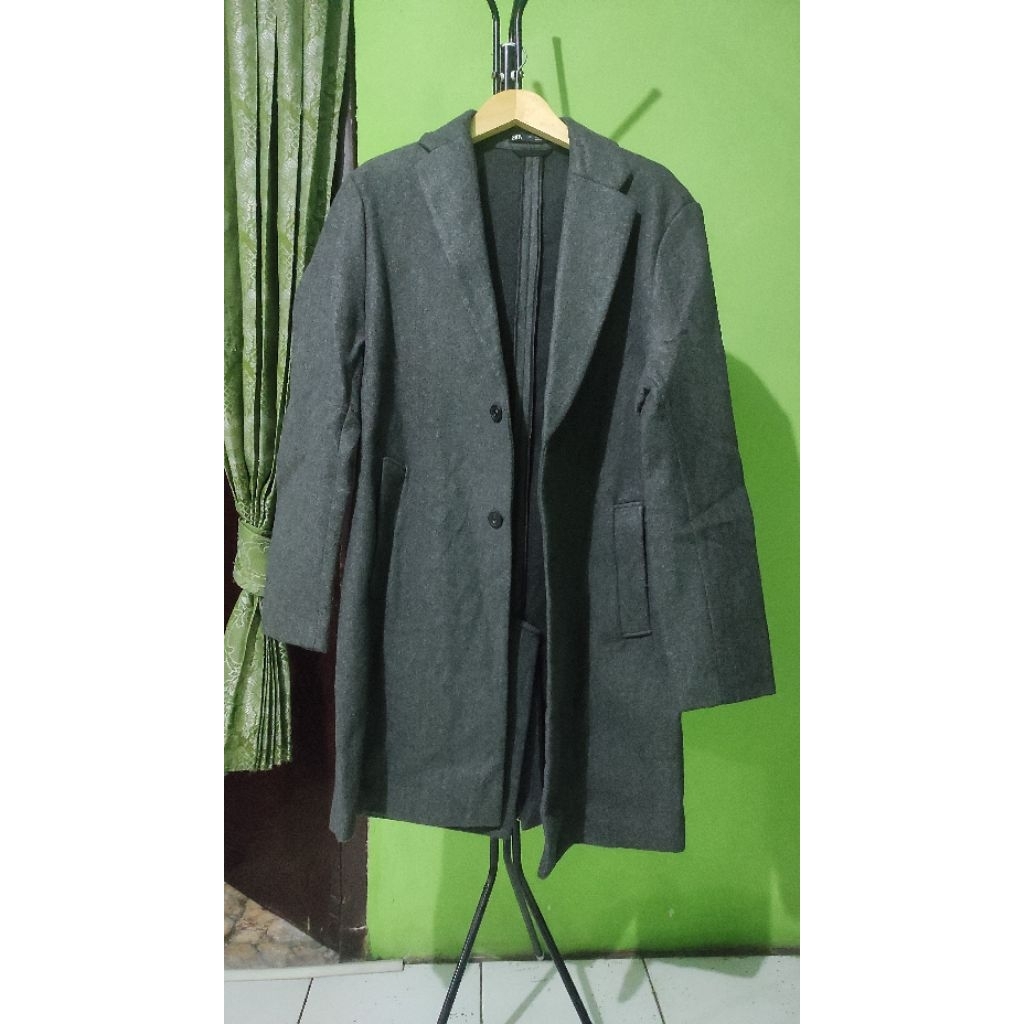 Coat Wool Winter Zara