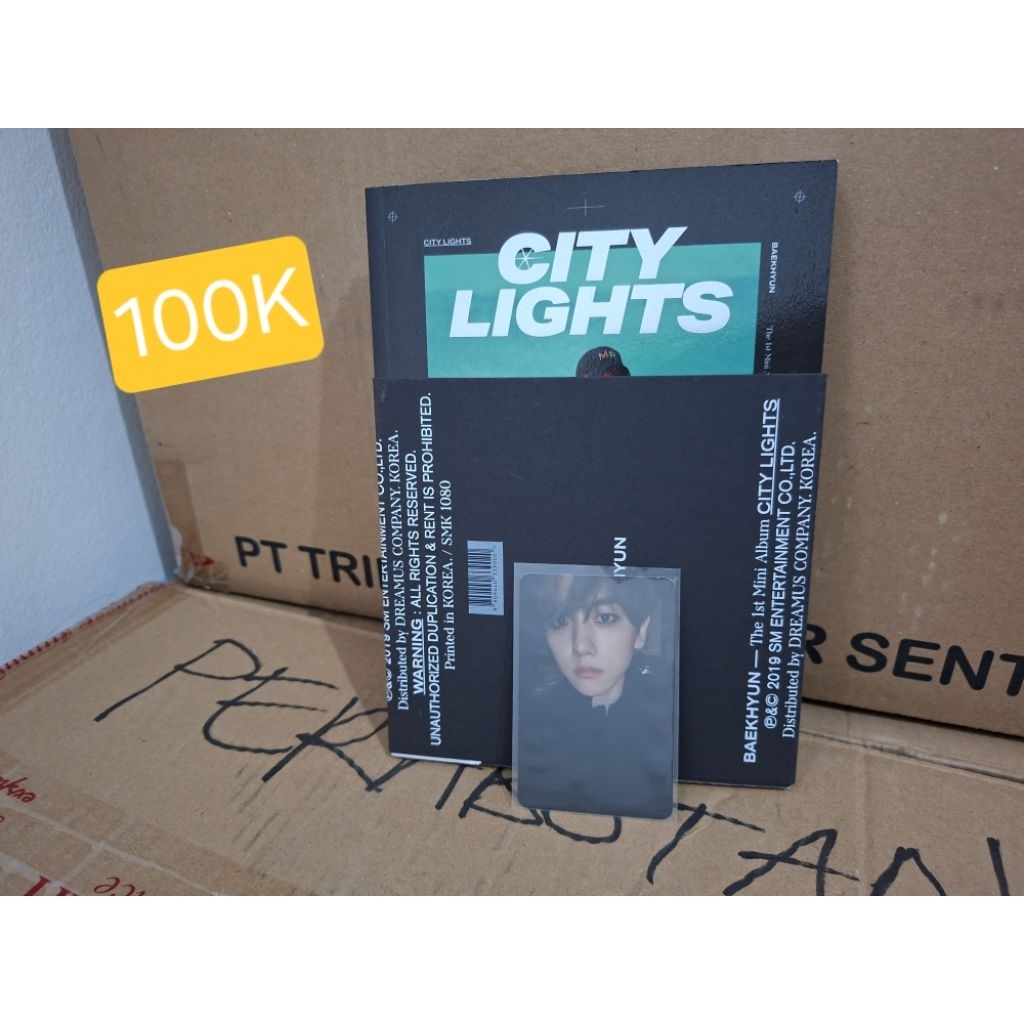 Album EXO Baekhyun City Lights