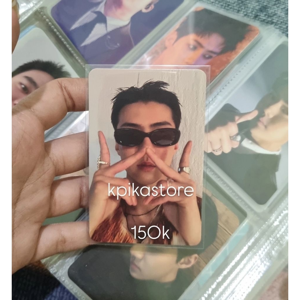 OFFICIAL PHOTOCARD EXO SEHUN BARUDAK WELL EXIST LOTTO JIDAT DAHI SCARLETT LADDER SG 2024 2021 POB CR